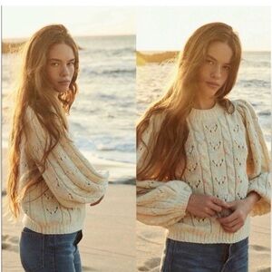 Doen Alpaca pastel colored sweater